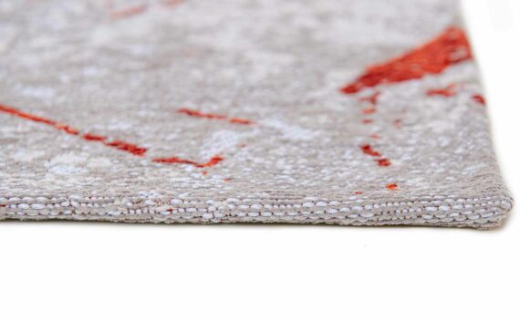 Louis De Poortere alfombra Cities Amsterdam 9323 Orange Cut side