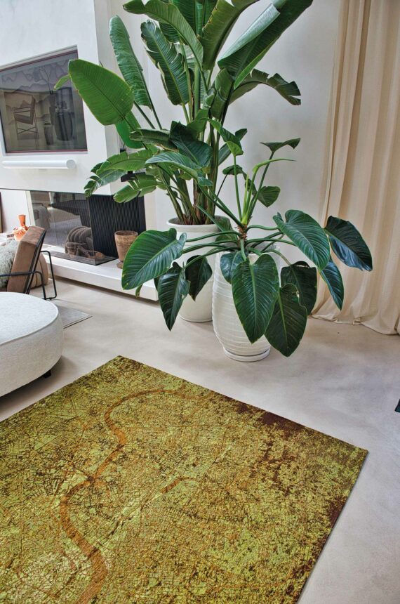 Louis De Poortere alfombra Cities London 9320 Green Meadows interior 2