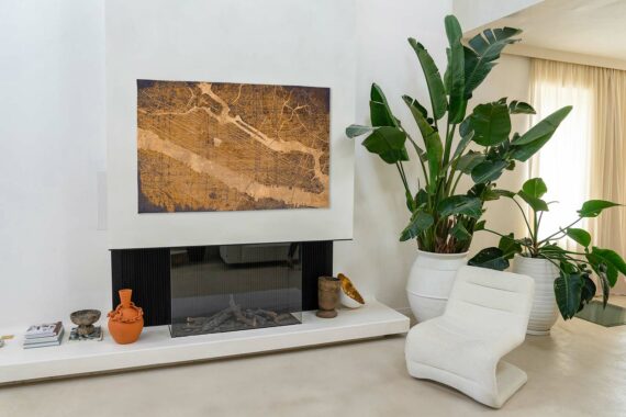Louis De Poortere alfombra Cities New York 9315 Gatsby Gold interior 1