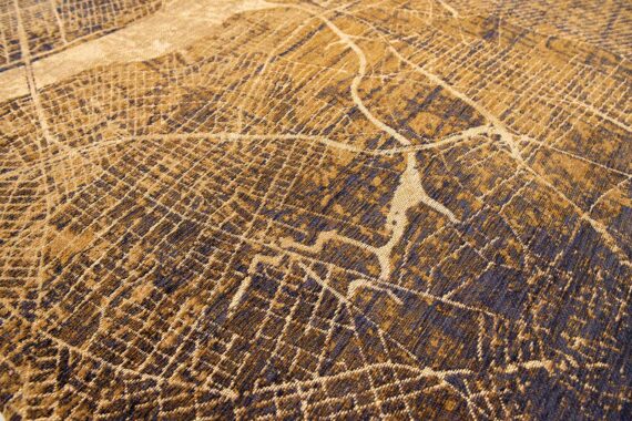 Louis De Poortere alfombra Cities New York 9315 Gatsby Gold zoom 3