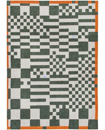 Louis De Poortere alfombra Craft Chess 9339 Deep Green