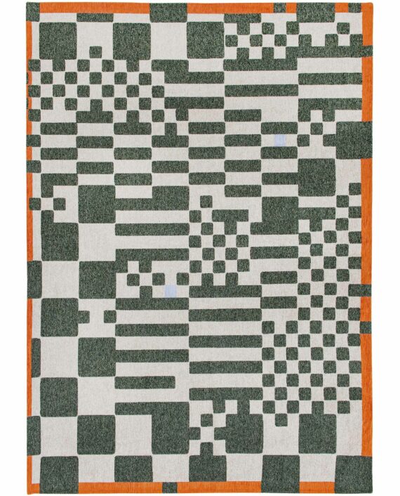 Louis De Poortere alfombra Craft Chess 9339 Deep Green