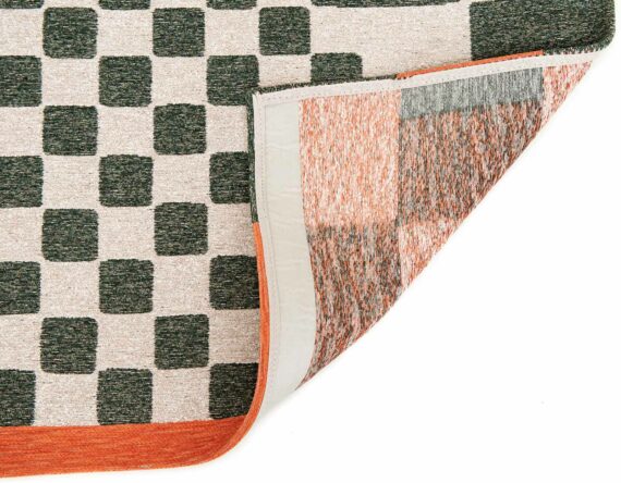 Louis De Poortere alfombra Craft Chess 9339 Deep Green back