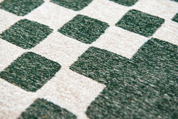 Louis De Poortere alfombra Craft Chess 9339 Deep Green zoom 1