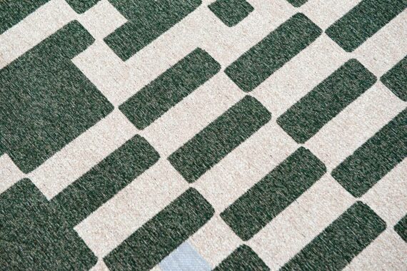 Louis De Poortere alfombra Craft Chess 9339 Deep Green zoom 2