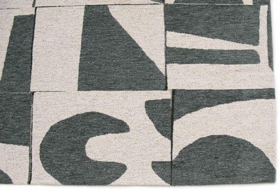 Louis De Poortere alfombra Craft Papercut 9361 Sea Spray corner