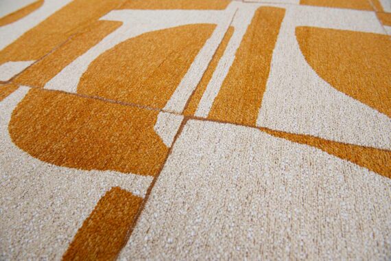 Louis De Poortere alfombra Craft Papercut 9367 Curry zoom 1