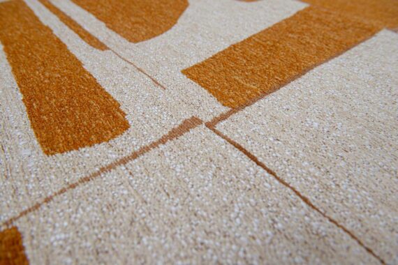 Louis De Poortere alfombra Craft Papercut 9367 Curry zoom 2
