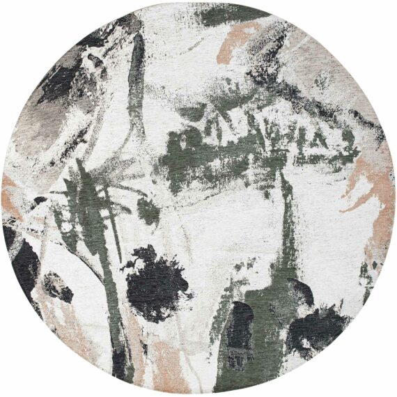 Louis De Poortere alfombra Gallery Fresque 9393 Indian Rice round