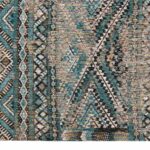 Louis De Poortere alfombra LX 9110 Antiquarian Kilim Zemmuri Blue corner