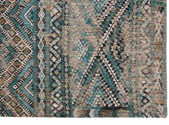 Louis De Poortere alfombra LX 9110 Antiquarian Kilim Zemmuri Blue corner
