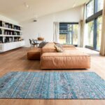 Louis De Poortere alfombra LX 9110 Antiquarian Kilim Zemmuri Blue interior 2