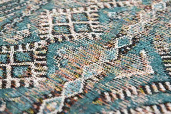 Louis De Poortere alfombra LX 9110 Antiquarian Kilim Zemmuri Blue zoom 1