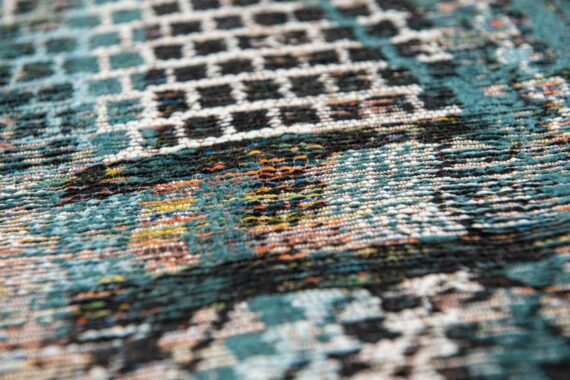 Louis De Poortere alfombra LX 9110 Antiquarian Kilim Zemmuri Blue zoom 2