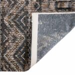 Louis De Poortere alfombra LX 9113 Antiquarian Kilim Black Rabat back