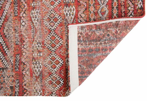 Louis De Poortere alfombra LX 9115 Antiquarian Kilim Fez Red back