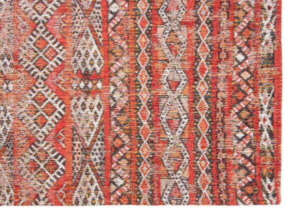 Louis De Poortere alfombra LX 9115 Antiquarian Kilim Fez Red corner