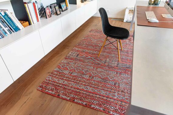 Louis De Poortere alfombra LX 9115 Antiquarian Kilim Fez Red interior 5