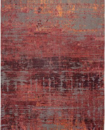 Louis De Poortere alfombra LX 9125 Atlantic Streaks Nassau Red