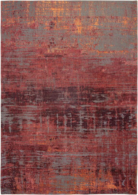 Louis De Poortere alfombra LX 9125 Atlantic Streaks Nassau Red