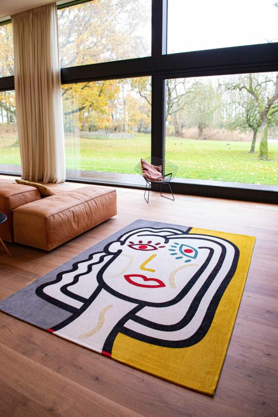 Louis De Poortere alfombra LX 9143 Gallery Dora Dorado interior 4