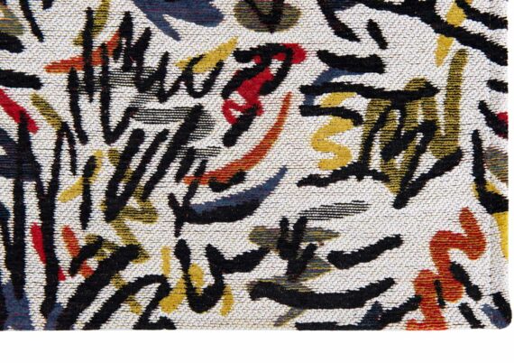 Louis De Poortere alfombra LX 9144 Gallery Graffito Street Graph corner