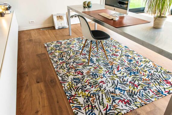 Louis De Poortere alfombra LX 9144 Gallery Graffito Street Graph interior 4