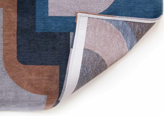 Louis De Poortere alfombra LX 9196 Nuance Module Camel Blue back