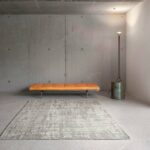 Louis De Poortere alfombra LX 9197 Structures Baobab Dry Beige interior 1