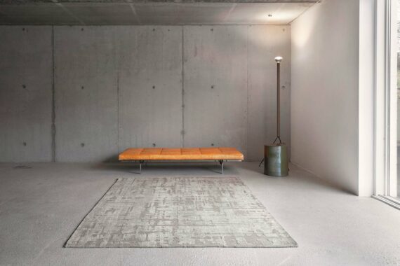 Louis De Poortere alfombra LX 9197 Structures Baobab Dry Beige interior 1