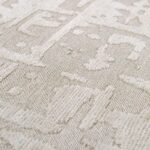 Louis De Poortere alfombra LX 9197 Structures Baobab Dry Beige zoom 3