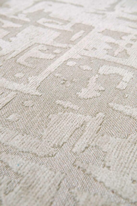 Louis De Poortere alfombra LX 9197 Structures Baobab Dry Beige zoom 3