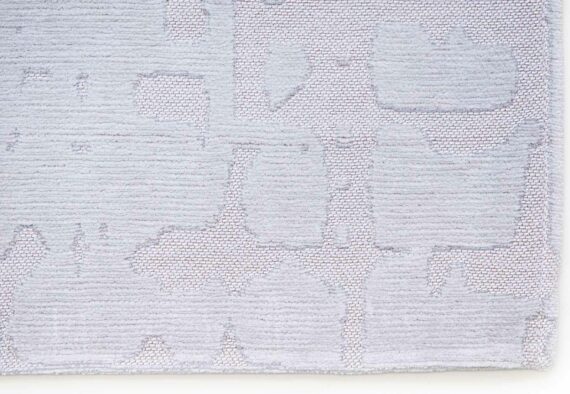 Louis De Poortere alfombra LX 9198 Structures Baobab Tsingy Oyster corner