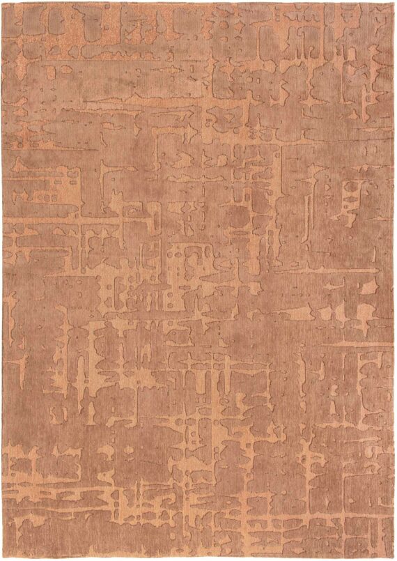 Louis De Poortere alfombra LX 9199 Structures Baobab Za Copper