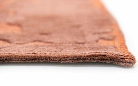 Louis De Poortere alfombra LX 9199 Structures Baobab Za Copper side