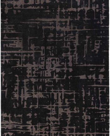 Louis De Poortere alfombra LX 9200 Structures Baobab Black Water