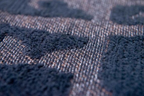 Louis De Poortere alfombra LX 9200 Structures Baobab Black Water zoom 1