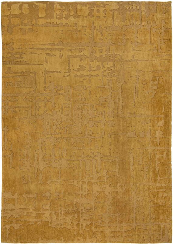 Louis De Poortere alfombra LX 9201 Structures Baobab Madagascar Gold