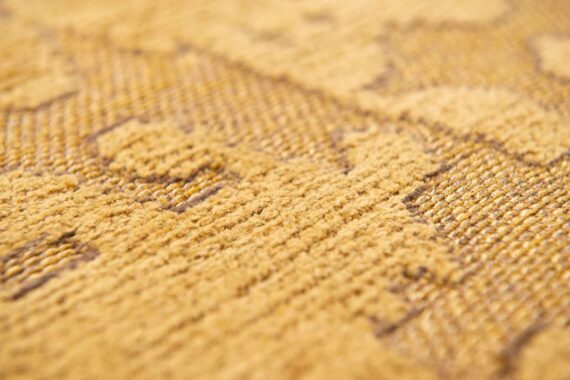 Louis De Poortere alfombra LX 9201 Structures Baobab Madagascar Gold zoom 1