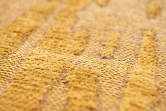 Louis De Poortere alfombra LX 9201 Structures Baobab Madagascar Gold zoom 3