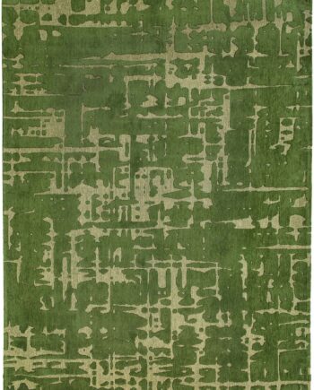 Louis De Poortere alfombra LX 9202 Structures Baobab Perrier Green