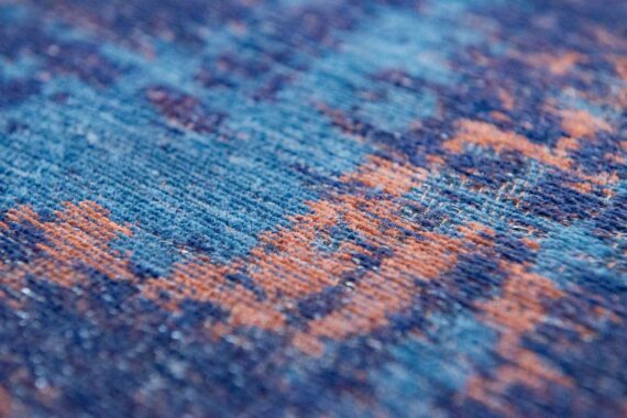 Louis De Poortere alfombra LX 9211 Atlantic Venetian Dust Sunset Blue zoom 1