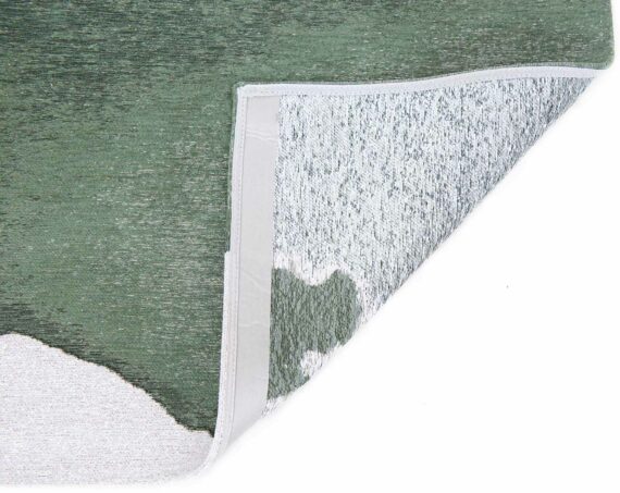 Louis De Poortere alfombra Meditation Lagoon 9331 Palm Green back