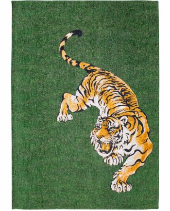 Louis De Poortere alfombra Pop 9388 Green On Fire