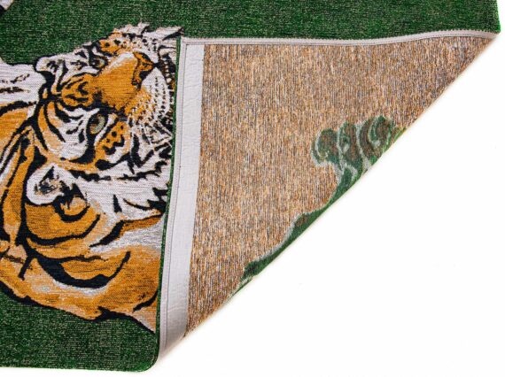 Louis De Poortere alfombra Pop 9388 Green On Fire back