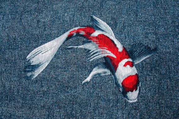 Louis De Poortere alfombra Pop 9390 Japanese Pond zoom 5