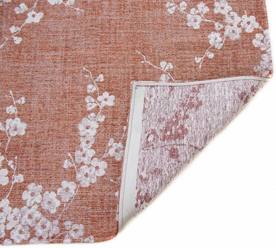 Louis De Poortere alfombra Sakura 9371 Copper Pink back