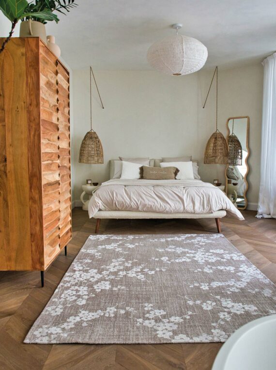 Louis De Poortere alfombra Sakura 9373 Morning Mist interior 1