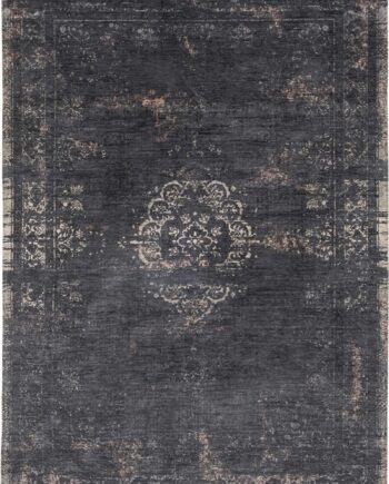 alfombras Louis De Poortere LX8263 Fading World Medaillon Mineral Black