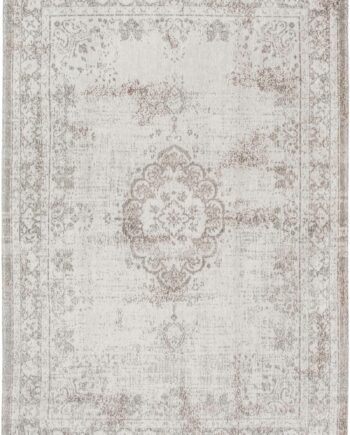 alfombras Louis De Poortere LX8383 Fading World Medaillon Salt Pepper